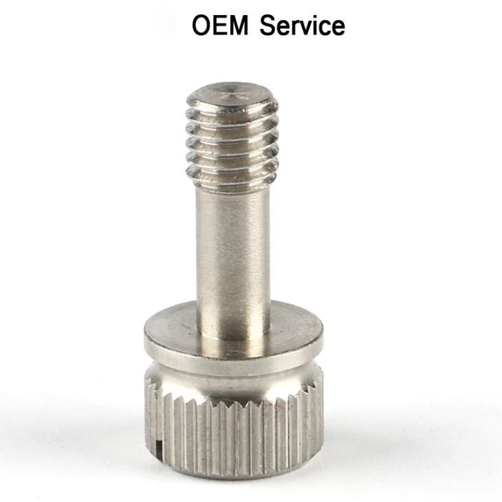 Knurled Slotted Thumb Screw