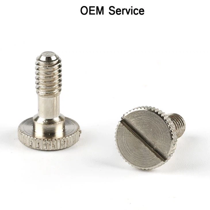 Knurled Head Half Threaded Thumb Screw